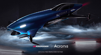 Airspeeder X Acronis in Cyber Security Partnership