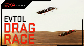 The first ever electric VTOL drag race | EXA Series